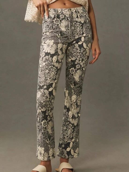 MOTHER Denim - MOTHER SUPERIOR Denim Hustler Stretch Ankle Jeans ~ The Devil May Care